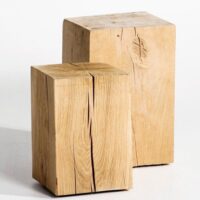 wooden side blocks, Wooden furniture